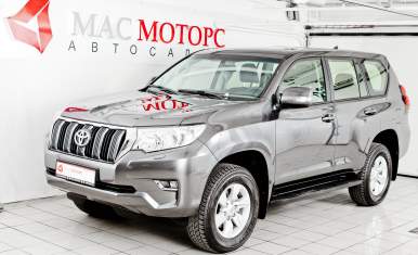 Toyota Land Cruiser Prado 2020 Серебряный